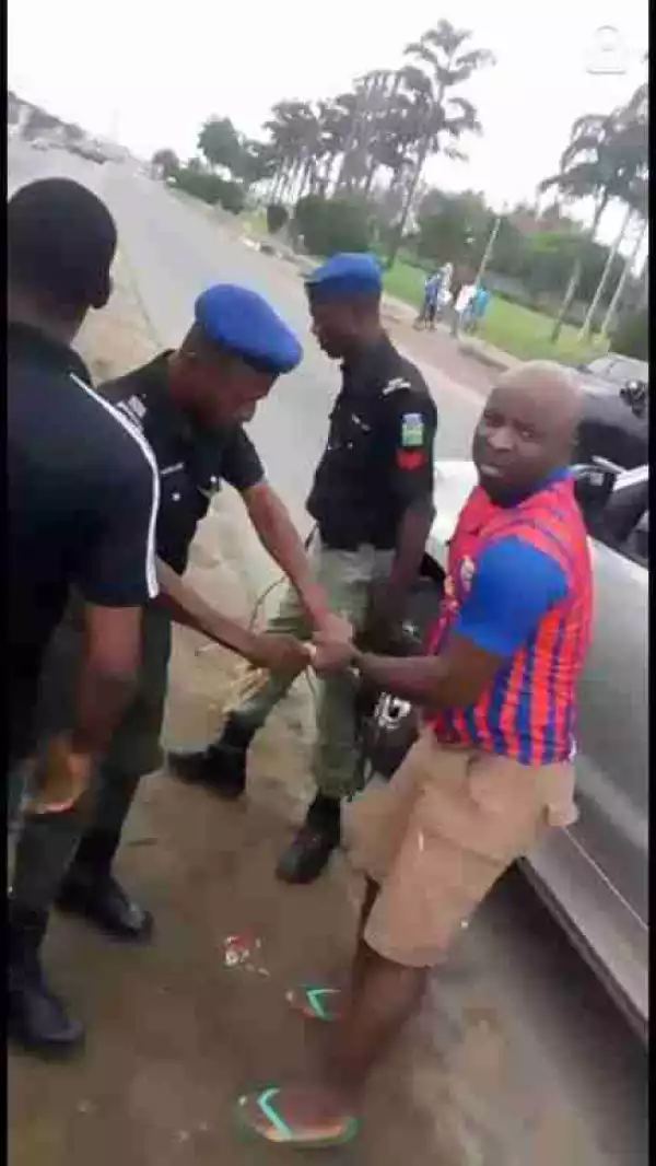 Nawa Ooo!! Lawyer Brutalized By Policemen Attached To A Lawmaker In Lagos (Photos, Video)